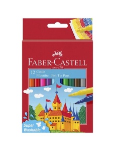 Carioci 12 culori/set 2021 FABER-CASTELL
