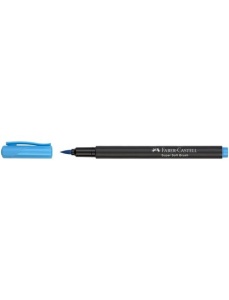 Carioci cu varf pensula, 10 culori/set, Black Edition FABER-CASTELL - Img 3
