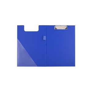 Clipboard dublu plastifiat A4, albastru, D.RECT - Img 2