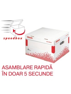 Container de arhivare cu capac Esselte Speedbox L - Img 2
