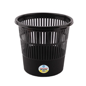 Cos de birou pentru hartii, 16l, negru, ARK
