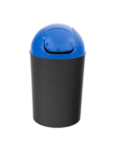 Cos pentru colectare selectiva, 12 l, albastru, DELTA