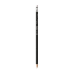 Creion grafit HB, cu radiera, 1112 FABER-CASTELL - Img 2