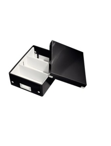 Cutie organizare mica, 220x100x280 mm, negru, LEITZ WOW Click&Store - Img 3