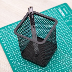 Cutter mic 9 mm, sina metalica, 2058 DELI - Img 5