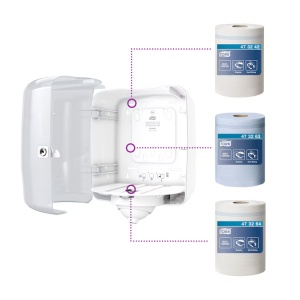 Dispenser prosoape hartie in rola cu derulare centrala, TORK Reflex M4 - Img 4
