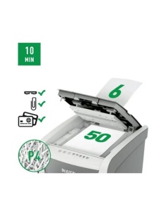 Distrugator documente automat, cross-cut, 50 coli, LEITZ IQ Small Office - Img 3