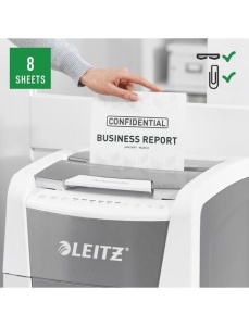 Distrugator documente automat, micro cross-cut LEITZ IQ Autofeed Office 300 - Img 9
