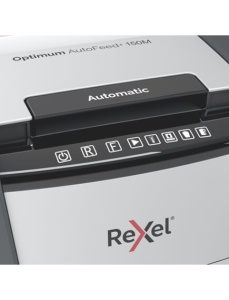 Distrugator documente automat REXEL Optimum 150M, micro cut, 150 coli - Img 3