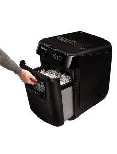 Distrugator documente FELLOWES AutoMax 200C, 10 coli, cross-cut - Img 4