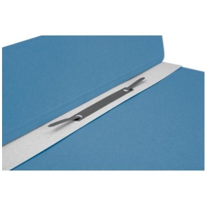 Dosar de carton, incopciat 1/1, 250 g/mp, albastru, FALKEN - Img 2