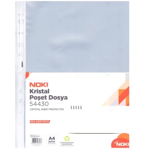 File protectie cristal, 75 microni, 100 buc/set NOKI
