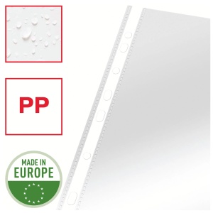 File protectie cristal, A4, 55 microni, 10 buc/set ESSELTE Recycled - Img 3