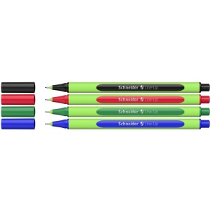 Fineliner varf 0.4 mm SCHNEIDER Line-Up, 4 buc/set - Img 2