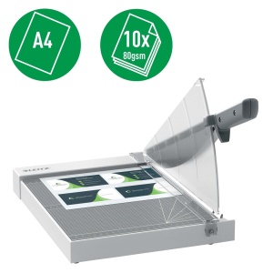 Ghilotina hartie A4 LEITZ Home Office Precision, 10 coli - Img 3