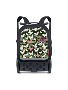 Ghiozdan troller NIKIDOM Roller Up, Butterfly Camo
