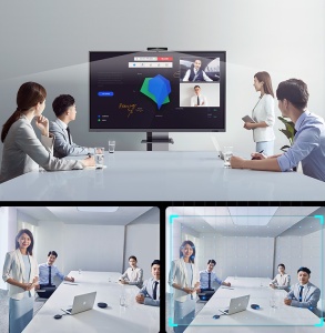 KIT camera video 4K UHD, 8M-pixel, EPTZ, 2 x built-in MICs, Auto framing, USB 3.0, HORION - Img 2