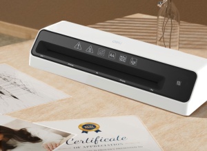 Laminator A4, cald/rece, 175 microni, DELI ET103 - Img 5