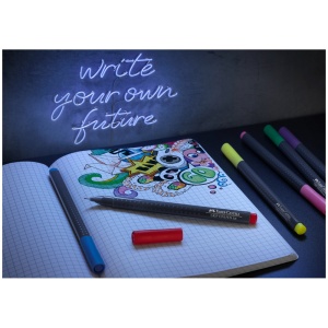 Liner 0.4 mm FABER-CASTELL GRIP, 10 buc/set - Img 3