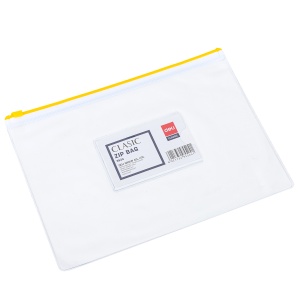 Mapa plastic A5 cu fermoar Ziplock, DELI - Img 4