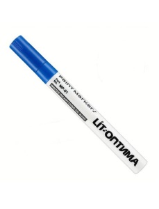 Marker cu vopsea, varf rotund 2.0 mm, albastru