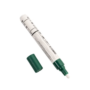 Marker cu vopsea, varf rotund 4.5mm, verde, Optima 3710