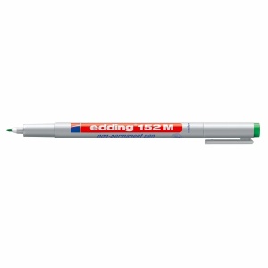 Marker nepermanent OHP, varf 1.0 mm, verde, EDDING 152