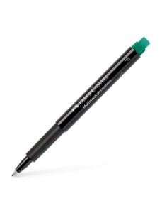 Marker permanent F FABER-CASTELL Multimark, verde - Img 2