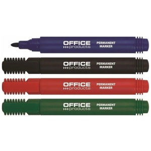 Marker permanent, varf 1-3 mm, verde, OFFICE PRODUCTS - Img 2