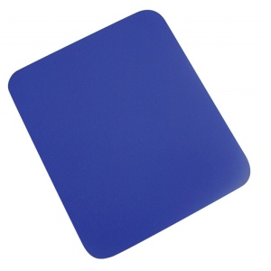 Mouse pad textil, albastru, Q-CONNECT