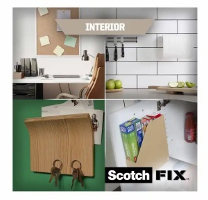 Pastile adezive pentru montaj SCOTCH Fix 3M, 25x25 mm,16 buc/set - Img 4