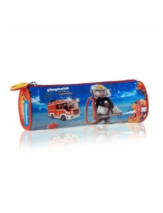 Penar etui, 1 compartiment, Playmobil Pompieri, ASTRA