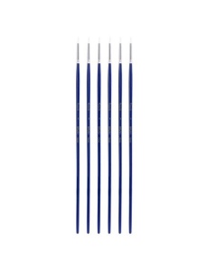 Pensule varf rotund, 6 buc/set, DELI Finenolo