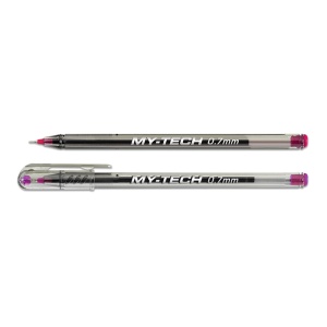 Pix fara mecanism, varf 0.7 mm, rosu, PENSAN My Tech