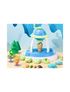 Plastilina 6 culori/set, 240 g, cu 23 accesorii modelaj, Sweets DELI - Img 4