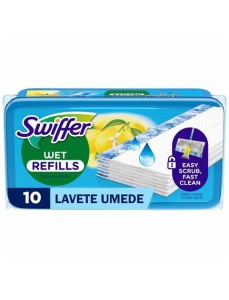 Rezerva umeda mop plat SWIFFER, 10 buc/set