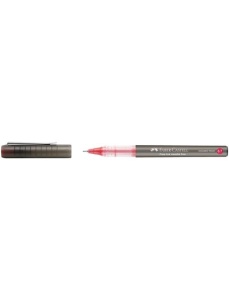 Roller 0.7 mm, varf ac, rosu, FABER-CASTELL Free Ink Needle
