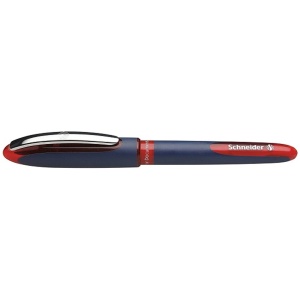 Roller cu cerneala, 0.6 mm, rosu, SCHNEIDER One Business - Img 2