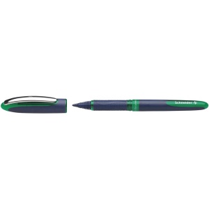Roller cu cerneala, 0.6 mm, verde, SCHNEIDER One Business