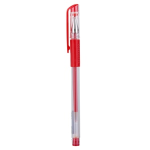 Roller cu gel, 0.5 mm, rosu, DELI 6600