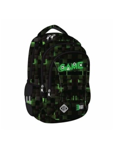Rucsac baieti, 3 compartimente, Green Game, ST.RIGHT BP26