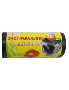 Saci menajeri, 35 L, 50 buc/rola, MICA'S