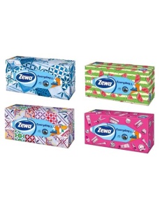 Servetele cutie ZEWA Everyday, 2 straturi, 100 buc/set