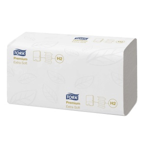 Servetele dispenser in W, 34x21.2 cm, 2 straturi, 100 buc/set, 21 seturi/bax, TORK Xpress Multifold Extra Soft H2 - Img 6