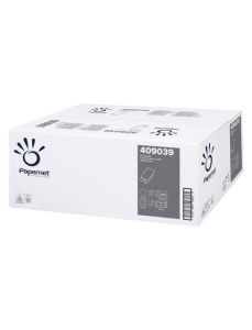 Servetele pliate in V, 2 straturi, 21x22 cm, 266 buc/set, 15 pach/bax, PAPERNET 409039