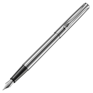 Stilou de lux DIPLOMAT Traveller Stainless Steel