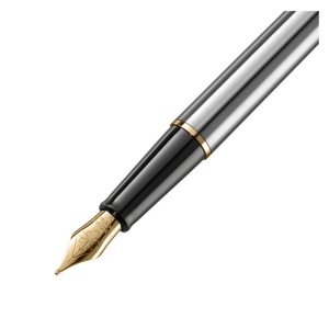 Stilou DIPLOMAT Traveller Stainless Steel Gold - Img 3