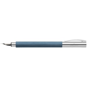 Stilou, penita medie, albastru, Ambition Precious Resin FABER-CASTELL