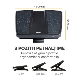 Suport ergonomic pentru picioare Pro Series Ultimate Fellowes - Img 2