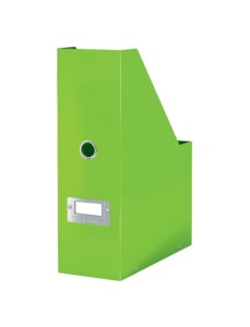Suport vertical din carton laminat, cataloage, verde, LEITZ WOW - Img 2